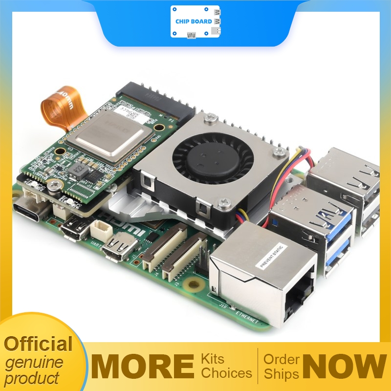 Raspberry Pi 5 8Gb Board - لوحة مهايئ Waveshare PCIe إلى M.2