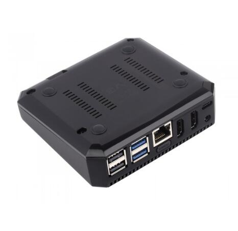 Argon One V3 M.2 Nvme Case - PI5-CASE-ARGON-ONE، حافظة من سبائك الألومنيوم Argon