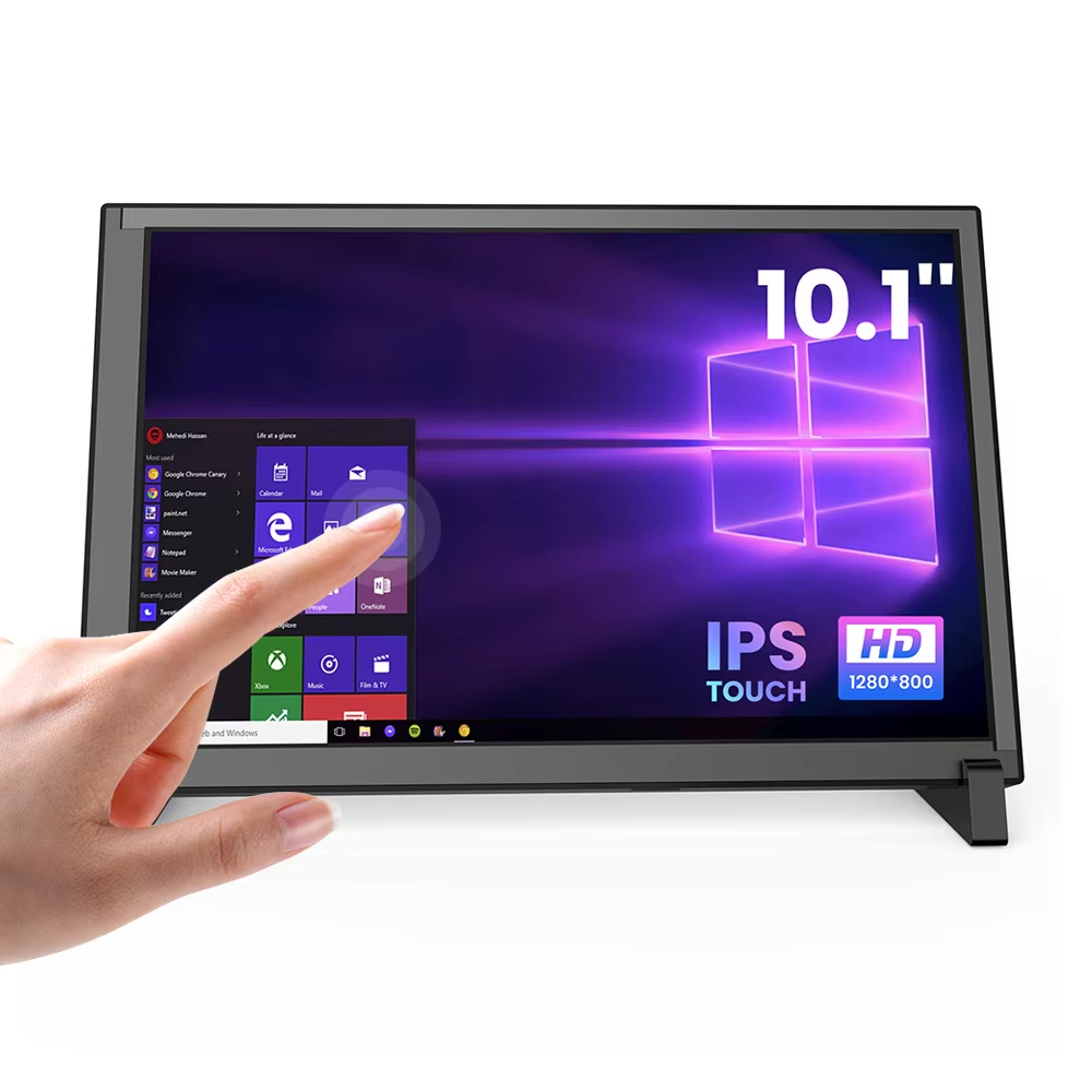 Raspberry Pi 10.1 Inch Capacitive Touch Screen Ips - شاشة لمس سعوية من Eyoyo مقاس