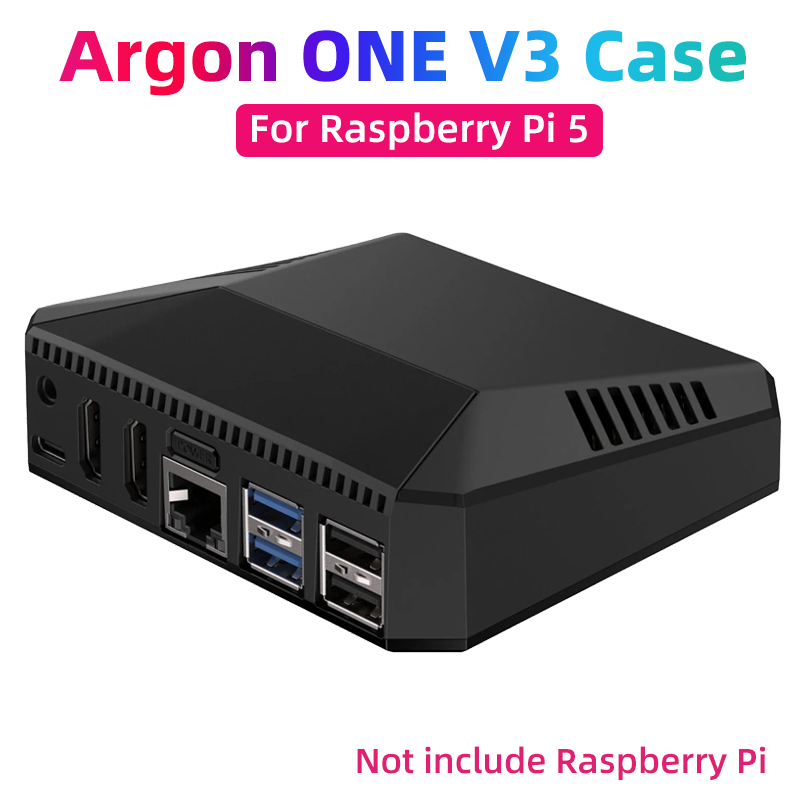 Argon One V3 M.2 Nvme Case - علبة أرجون ون v3 لرسبري pi