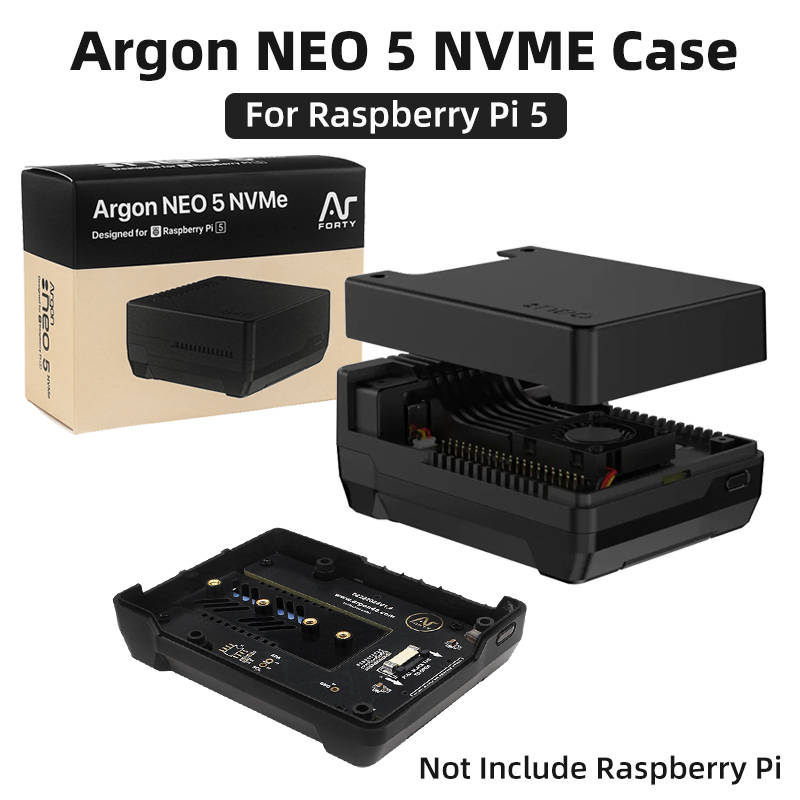 Argon One V3 M.2 Nvme Case - حافظة Argon NEO 5 M.2 NVME