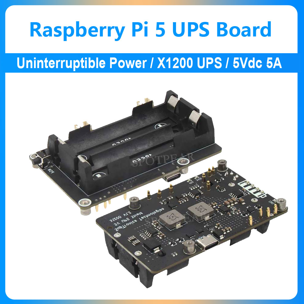 لوحة توسيع UPS لـ Raspberry Pi - مراجعة Raspberry Pi Uninterrupted Power Supply Ups 18650 وسعره