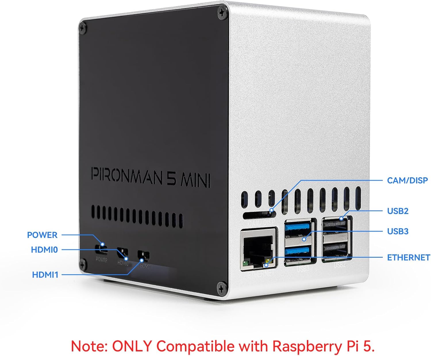 علبة كمبيوتر مصغر Pironman 5-M - مراجعة Raspberry Pi Ai Kit Hailo-8L وسعره