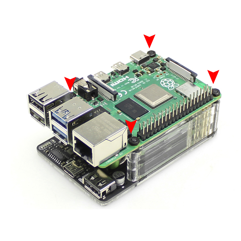 التوت بي 4B 3B + 3B 5 فولت 3A  - مراجعة Raspberry Pi Uninterrupted Power Supply Ups 18650 وسعره