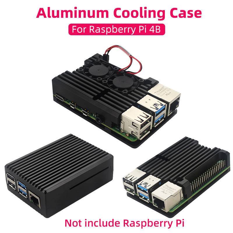 حافظة من الألومنيوم لـ Raspber - مراجعة Raspberry Pi Water Cooling Kit وسعره