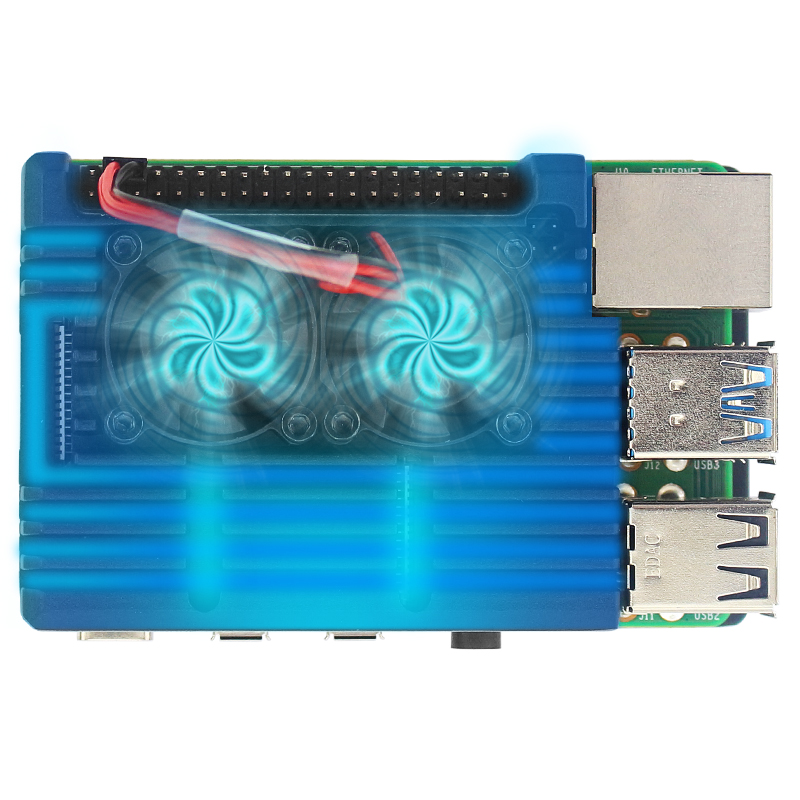 حافظة من الألومنيوم لـ Raspber - مراجعة Raspberry Pi Water Cooling Kit وسعره