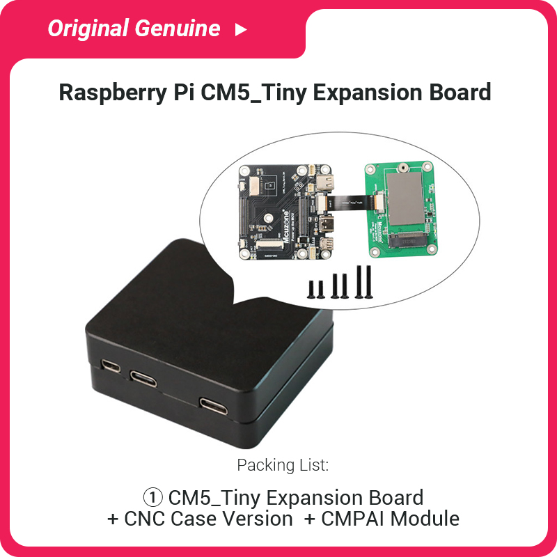 مجموعة كاملة من أدوات CM5 الصغ - مراجعة Raspberry Pi Ai Kit Hailo-8L وسعره
