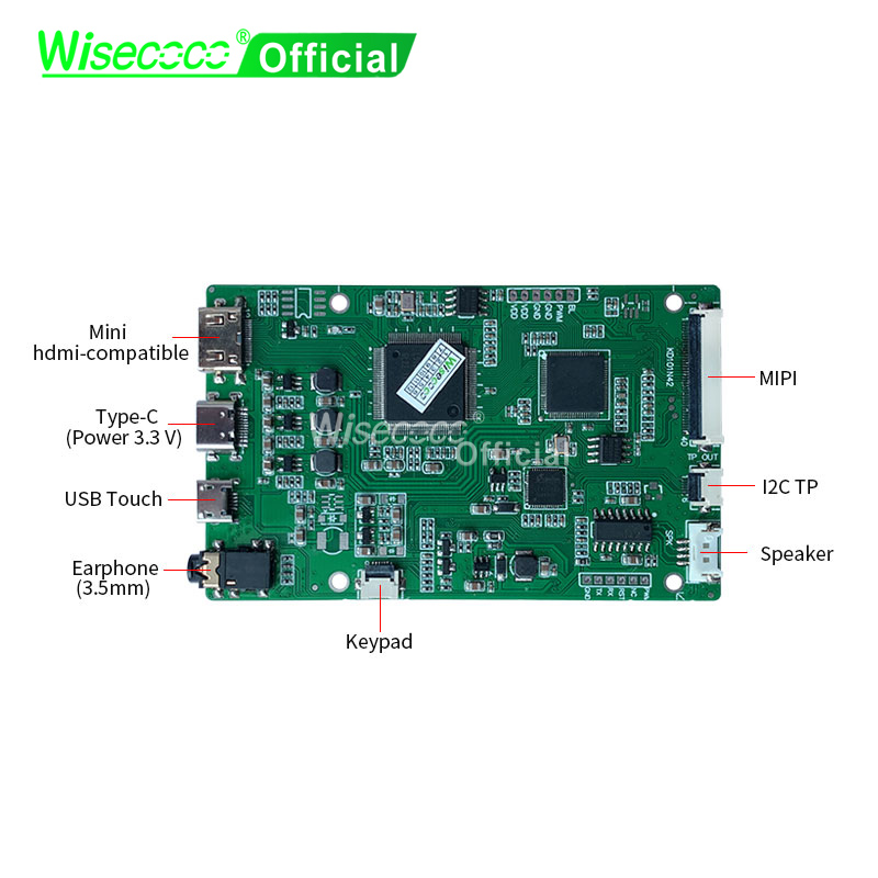 Wisecoco 10.1 بوصة بالسعة شاشة - مراجعة Raspberry Pi 10.1 Inch Capacitive Touch Screen Ips وسعره