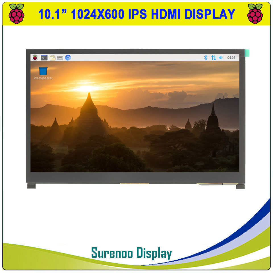 شاشة عرض LCD مقاس 10.1 بوصة بد - مراجعة Raspberry Pi 10.1 Inch Capacitive Touch Screen Ips وسعره