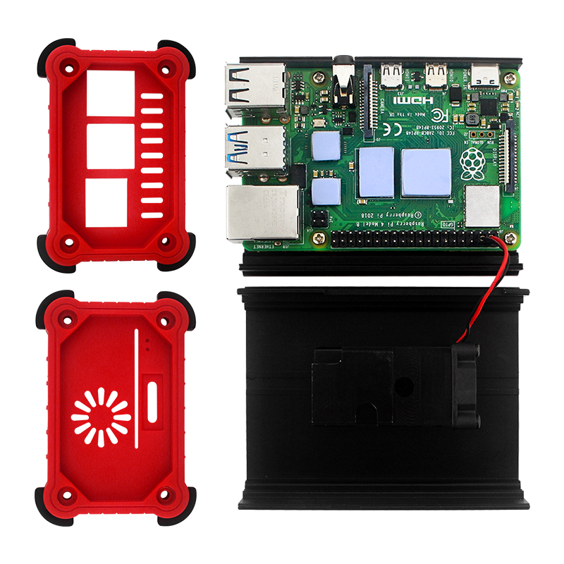 حافظة من سبائك الألومنيوم Rasp - مراجعة Argon One V3 M.2 Nvme Case وسعره