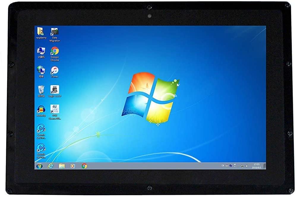 شاشة لمس سعوية 10.1 بوصة HDMI  - مراجعة Raspberry Pi 10.1 Inch Capacitive Touch Screen Ips وسعره