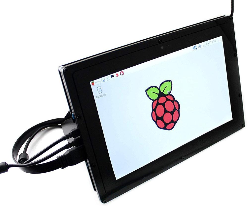 شاشة لمس سعوية 10.1 بوصة HDMI  - مراجعة Raspberry Pi 10.1 Inch Capacitive Touch Screen Ips وسعره