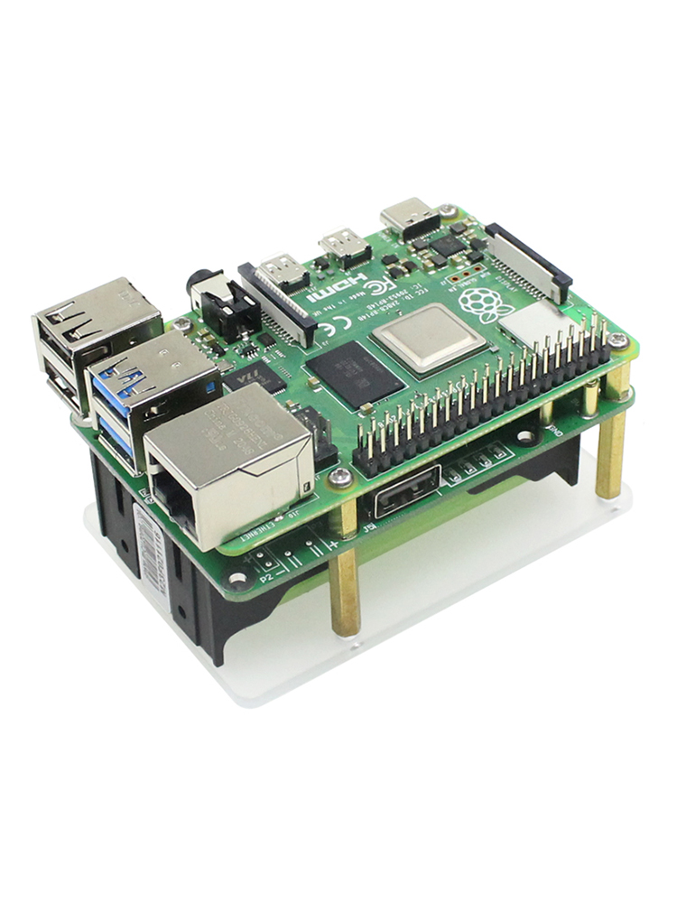 Raspberry Pi 4B 3B 18650 لوح ت - مراجعة Raspberry Pi Uninterrupted Power Supply Ups 18650 وسعره