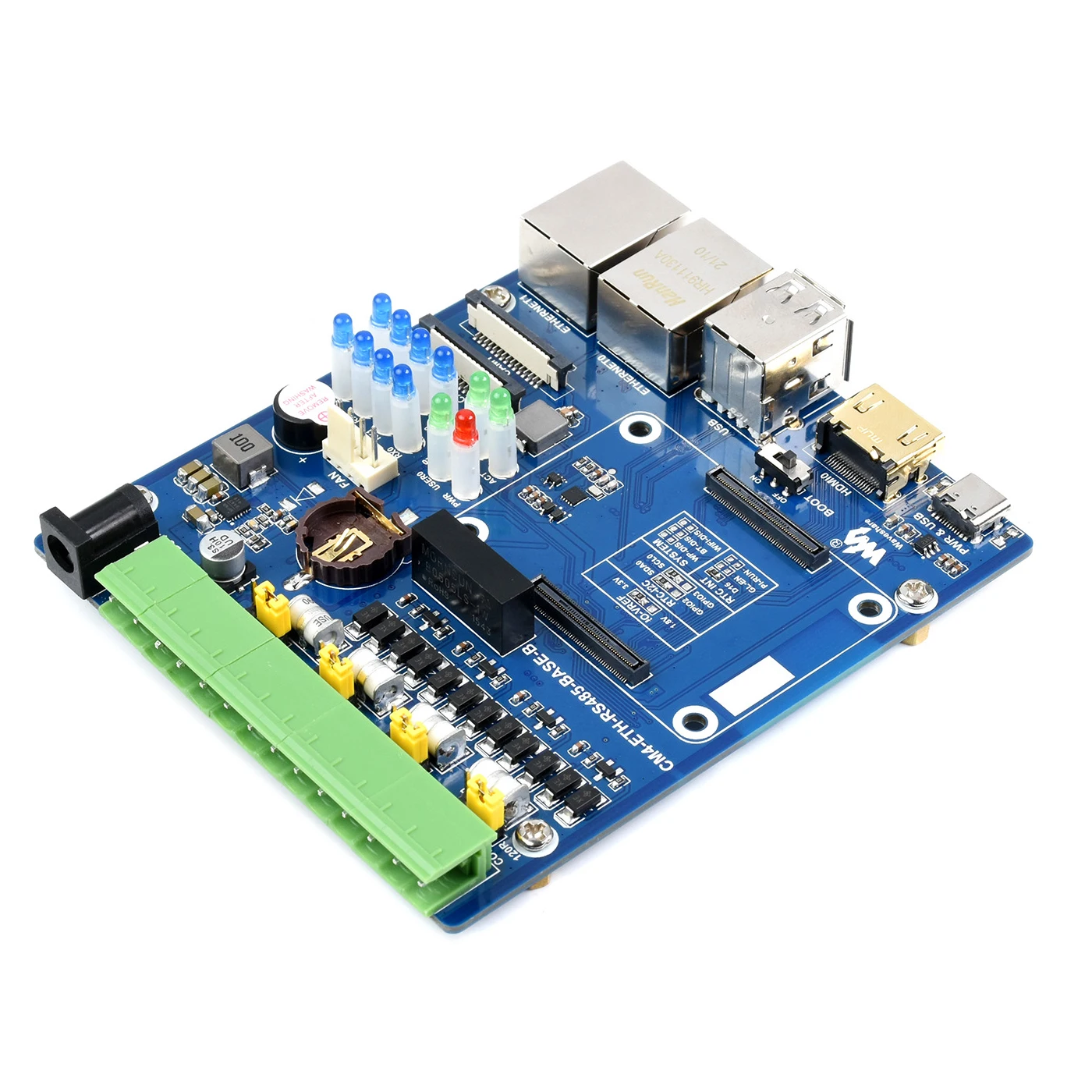لوحة VivaChip TechCM4 IO مع من - مراجعة Raspberry Pi 4 8Gb Ram Kit وسعره