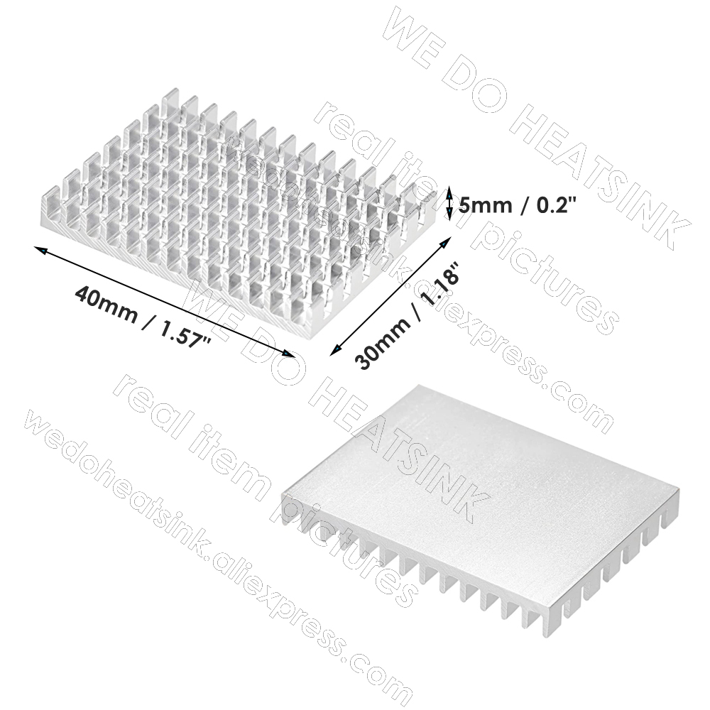 نحن نفعل المبرد 30*40*5 مللي م - مراجعة Raspberry Pi Water Cooling Kit وسعره