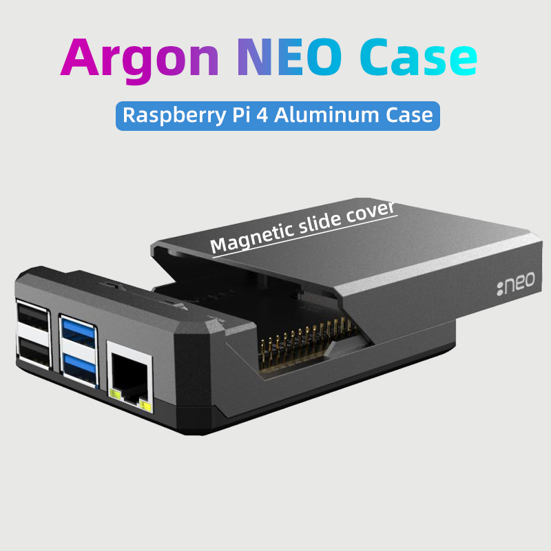 الأرجون NEO Raspberry Pi 4 حاف - مراجعة Argon One V3 M.2 Nvme Case وسعره