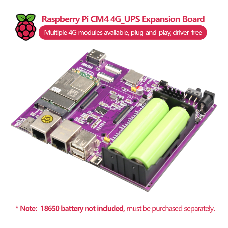 لوحة توسيع إمداد الطاقة غير ال - مراجعة Raspberry Pi Uninterrupted Power Supply Ups 18650 وسعره
