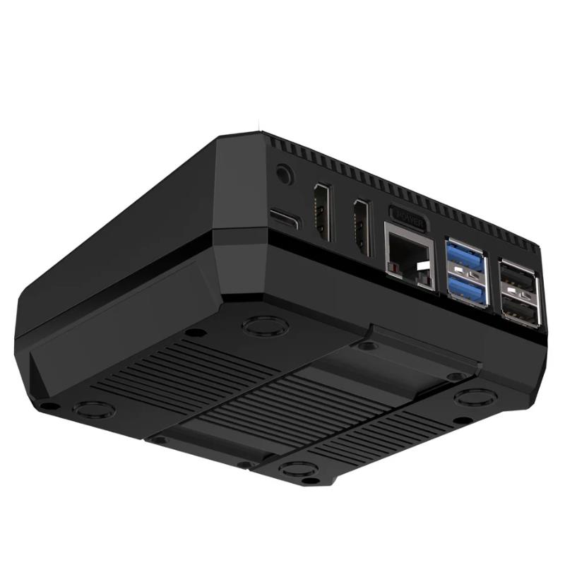 السكن سبائك الألومنيوم مع مروح - مراجعة Argon One V3 M.2 Nvme Case وسعره