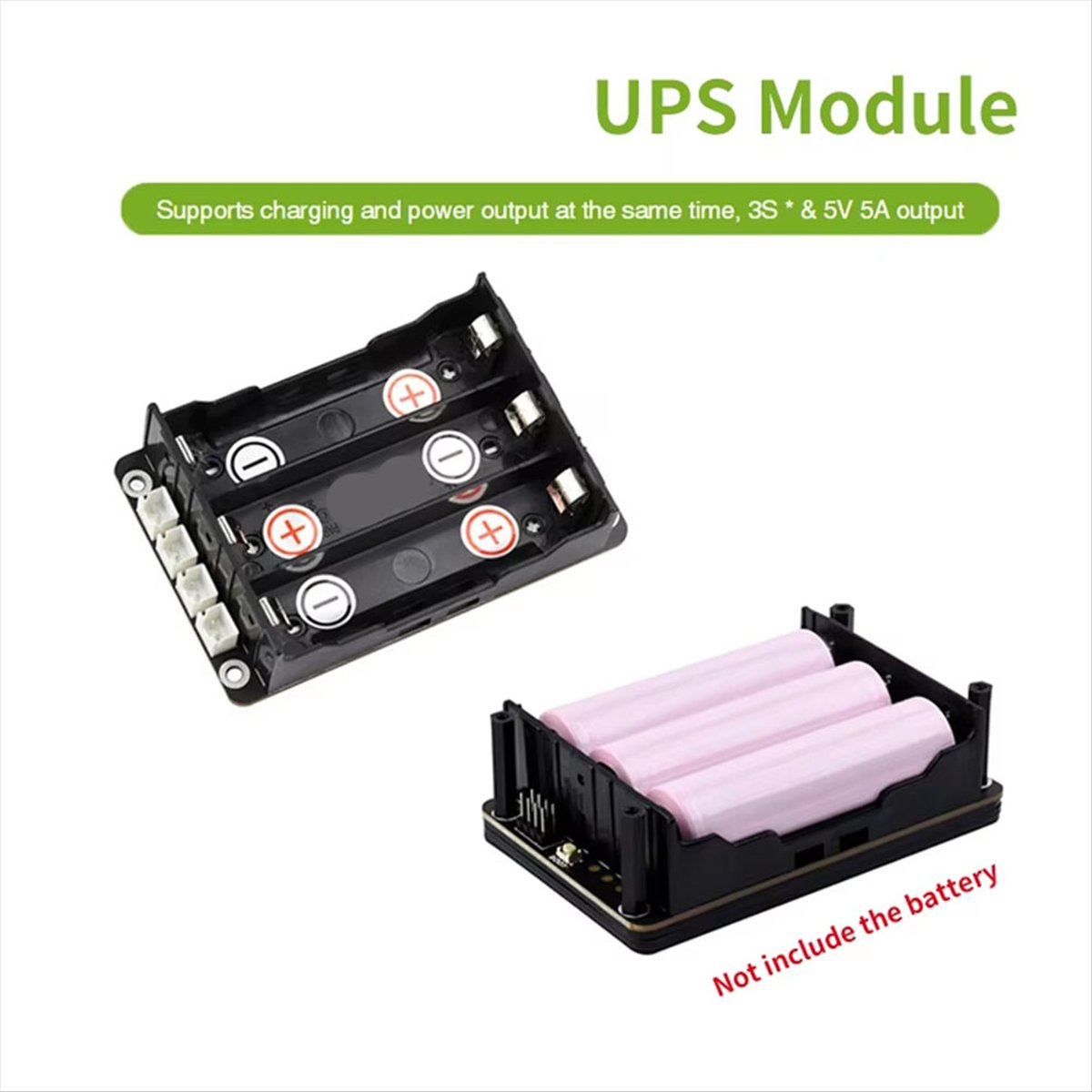 توقع-لـ Raspberry Pi 5 UPS HAT - مراجعة Raspberry Pi Uninterrupted Power Supply Ups 18650 وسعره