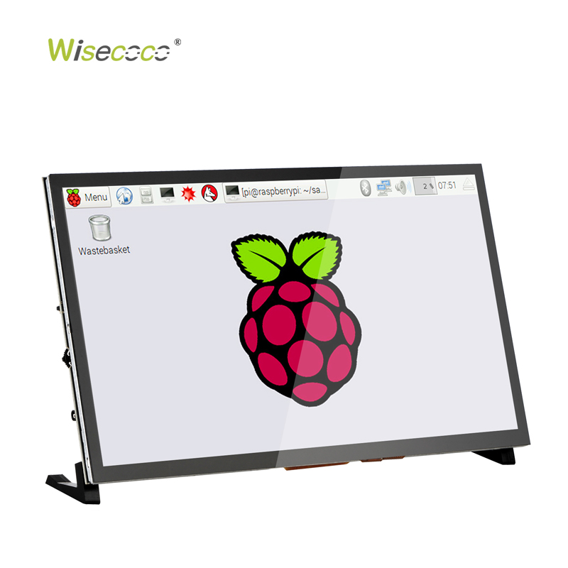شاشة عرض Wisecoco مقاس 10.1 بو - مراجعة Raspberry Pi 10.1 Inch Capacitive Touch Screen Ips وسعره